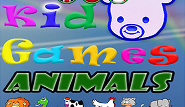 Çocuk Oyunları Komik Hayvanlarla Öğrenin