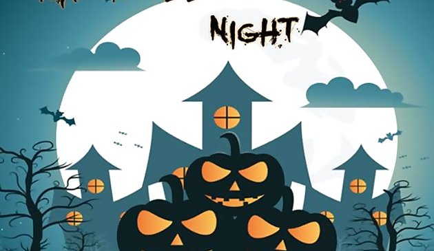 Puzzle de nuit d’Halloween
