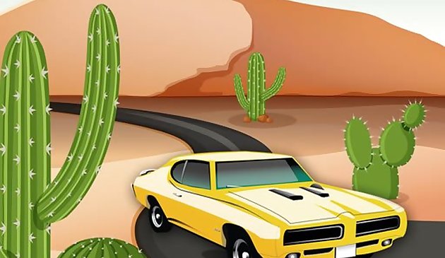 Corrida de Carros no Deserto