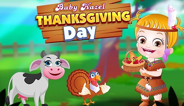 Baby Hazel Thanksgiving Tag