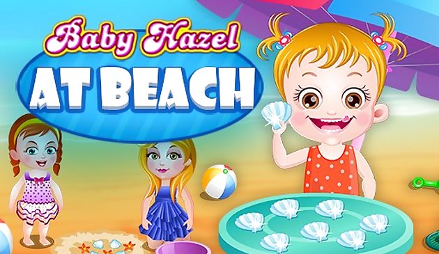 Baby Hazel en la playa
