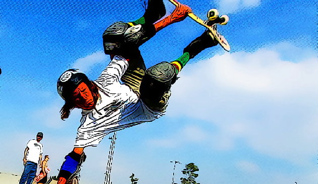 Libreng Estilo Skateboarders