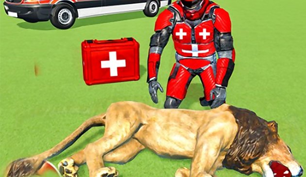 Animal Rescue Game Doctor Robot 3D