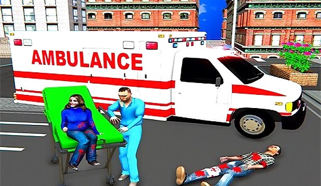 城市救护车救援模拟器游戏