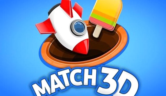 Match 3D - Quebra-cabeça correspondente