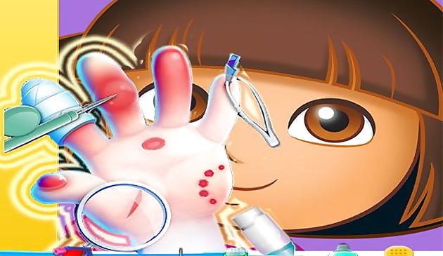 Dora Hand Doctor Fun Spiele für Mädchen Online
