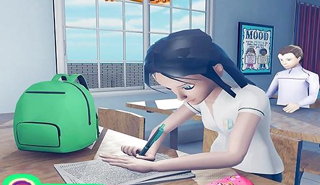 Виртуальная школьница симулятор школы 3Д