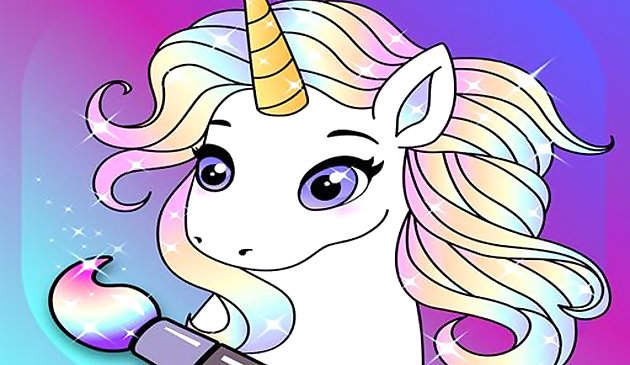 My Little Unicorn: libro da colorare unicorno per bambini