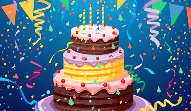 誕生日ケーキパズル