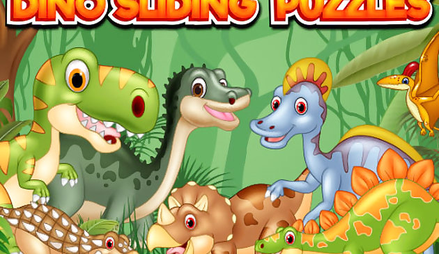 Puzzles coulissants Dino