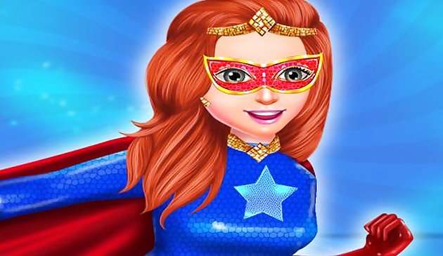 超能力英雄女孩跑者游戏冒险
