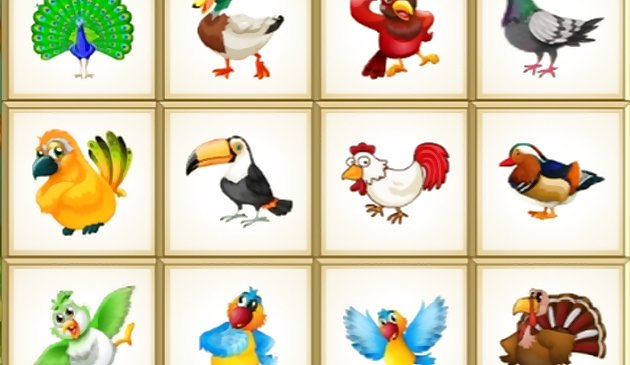 Puzzles de planche d’oiseaux