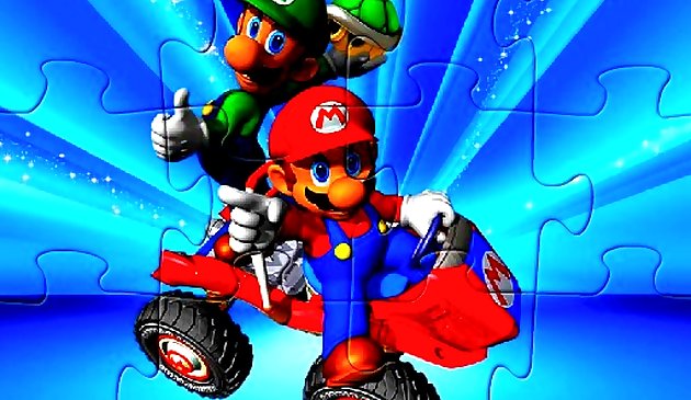 Mario und Yoshi Jigsaw