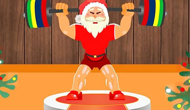 Santa Gewichtheber