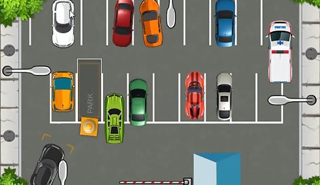 HTML5 駐車場 車