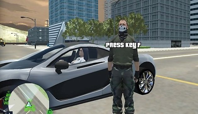 Çılgın GTA Paralı Asker Sürücüsü