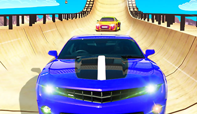 不可能的汽车特技游戏2021赛车游戏