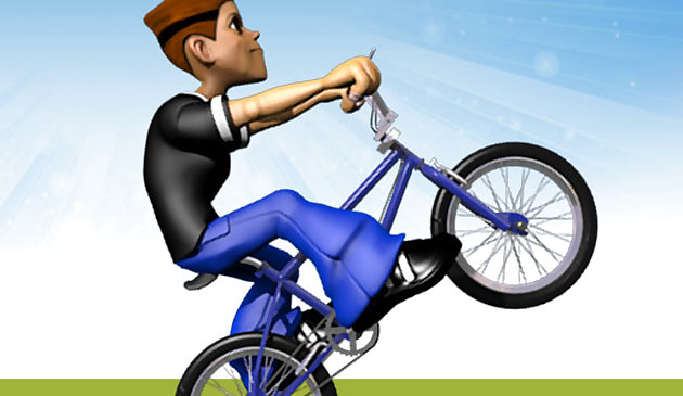 轮式自行车 - 小轮车特技轮式自行车骑行