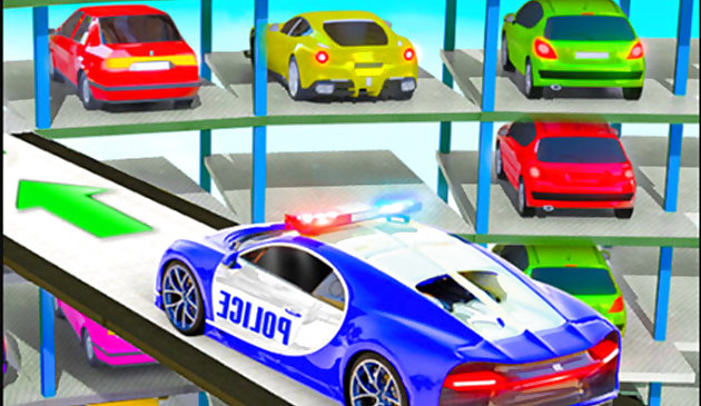 Cảnh sát trò chơi đỗ xe ô tô đa cấp