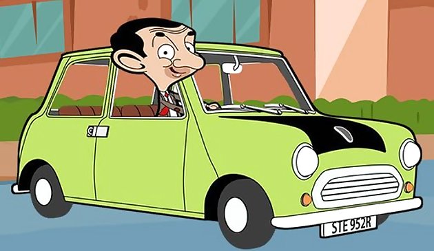Mr. Bean Auto versteckte Schlüssel