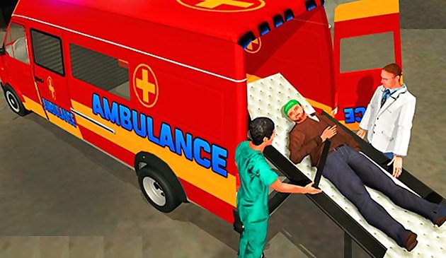 Simulador de motorista de resgate de ambulância 2018