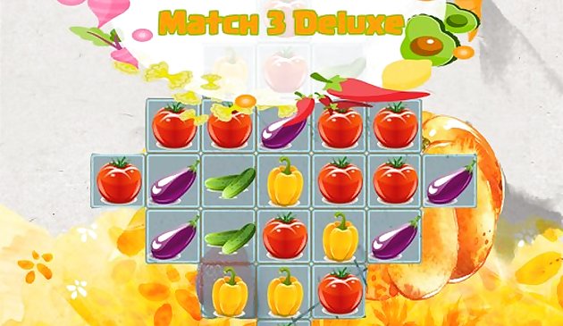 Verduras Match 3 Deluxe