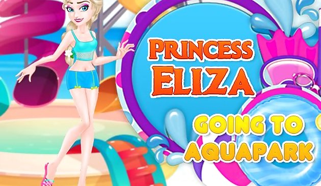 Prinsesa Eliza Pagpunta sa Aquapark