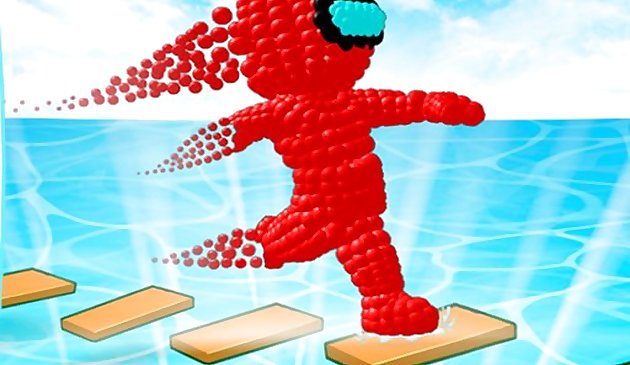 Sandman Pixel Rennen 3D