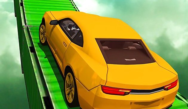 हिल कार स्टंट 3 डी: पागल कार रेसिंग सिम्युलेटर 3 डी