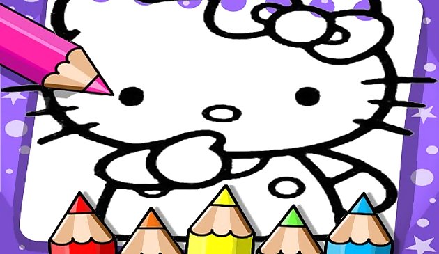 Libro da colorare di Hello Kitty