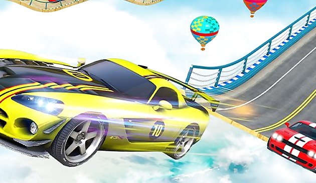 ميجا رامب سيارة حيلة 3D سيارة حيلة لعبة