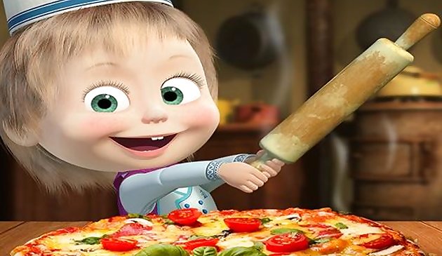 Masha y la Pizzería del Oso ! Pizza Maker Juego onl