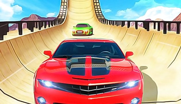 कार स्टंट नई मेगा रैंप कार रेसिंग खेल