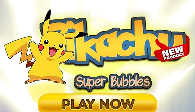 Burbujas Super Pikachu