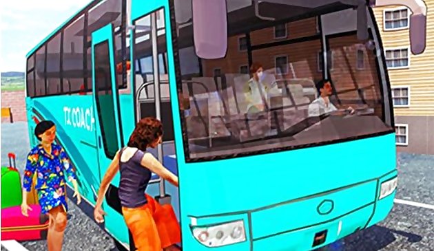 Conductor de transporte de autobús fuera de carretera: Simulador de autocar turístico