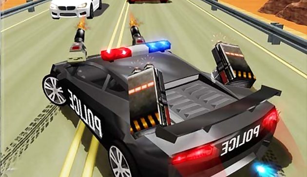 警察公路追逐犯罪赛车游戏