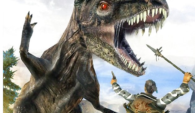 恐竜狩猟恐竜攻撃ジグソーパズル