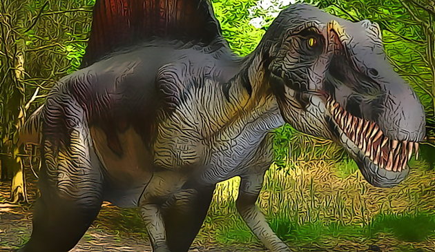 Динозавры пазл