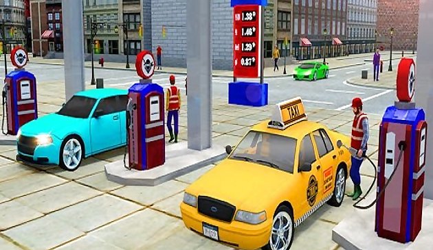 Jeu de simulation de conduite de taxi de ville 2020