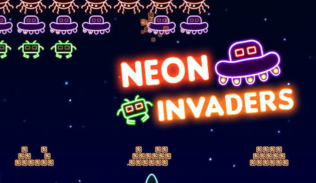 Neon Invaders cổ điển