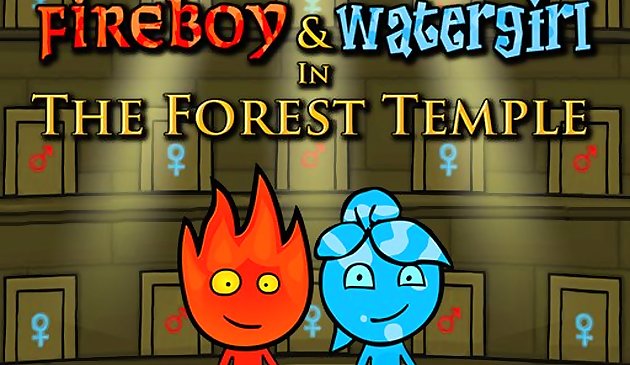 Fireboy at Watergirl: Kagubatan Temple Game
