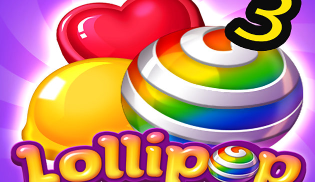 Lollipops Candy Blast Mania - Trò chơi giải đố Match 3