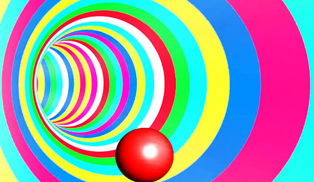 Цветной тоннель шар