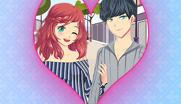 Romantische Anime Paare Dress Up Spiel