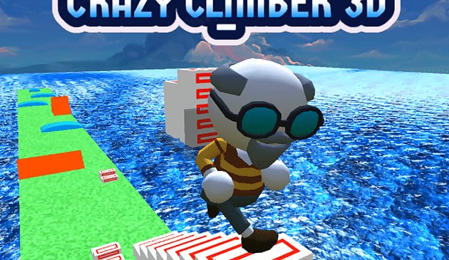 Verrückter Kletterer 3D