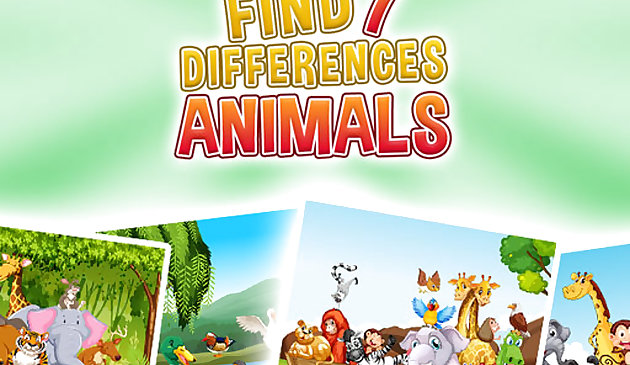 Trova 7 differenze - Animali
