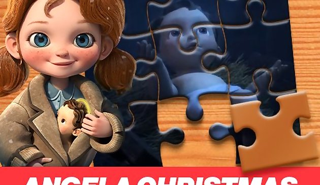 Quebra-cabeça de Jigsaw de Natal de Angela