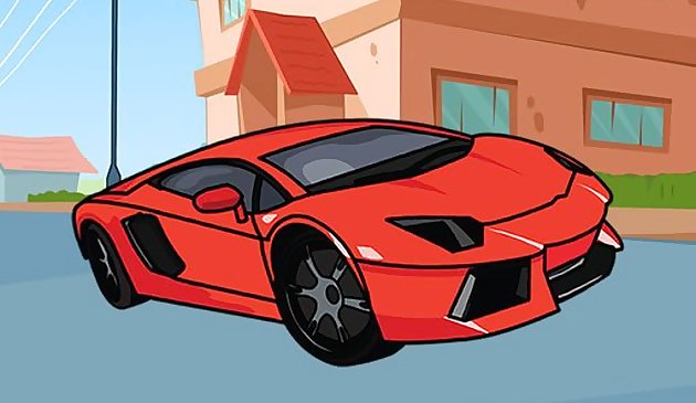 Libro da colorare Lamborghini