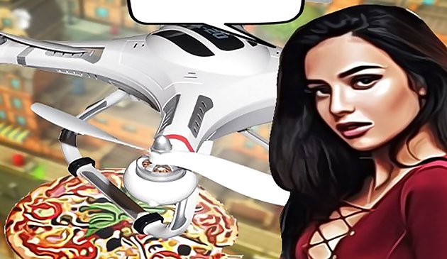 Pengiriman Pizza Drone