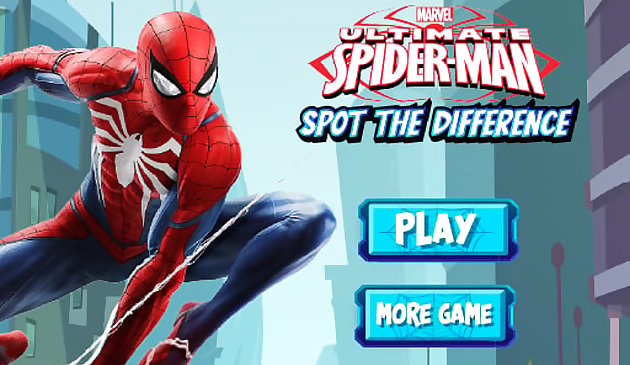Spiderman Spot The Differences - Puzzlespiel